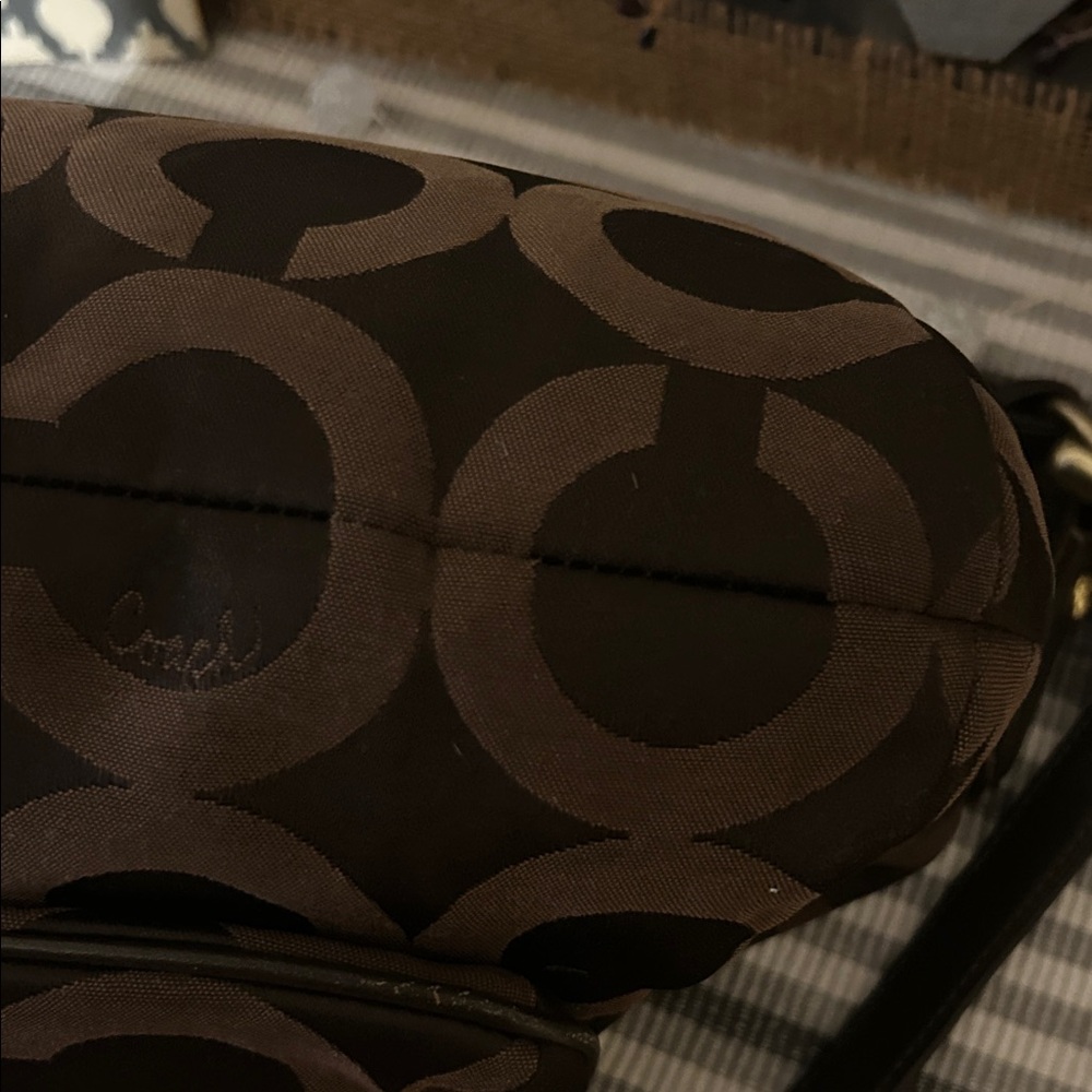 Coach Signature Hobo Shoulder Bag / Crossbody - Picture 9 of 12